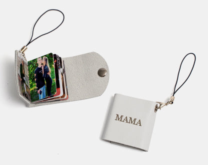 Valentines Day Mini Photo Album Keychain