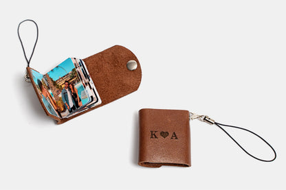 Valentines Day Mini Photo Album Keychain