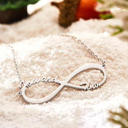 Infinity Necklace With Names