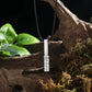 Personalized Engraved Cylinder Bar Necklace