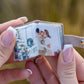 💕Mothers day gift Personalised Mini Photo Album Keychain
