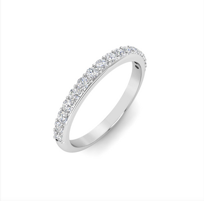 Twine Personalized Halo Engagement Ring Stack