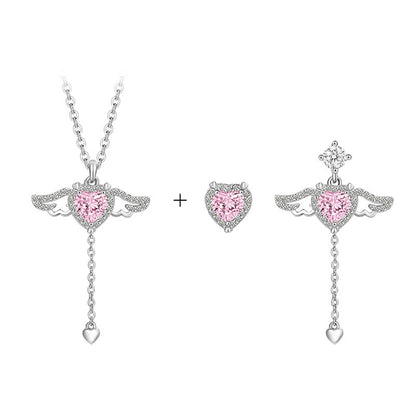 Fluttering Angel Wing Necklace