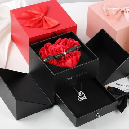 Personalized MOM Photo Projection Necklace