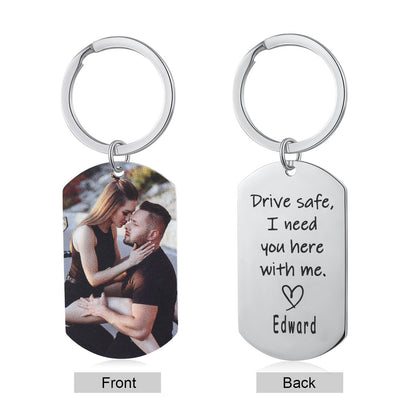 Personalized Photo Keychain