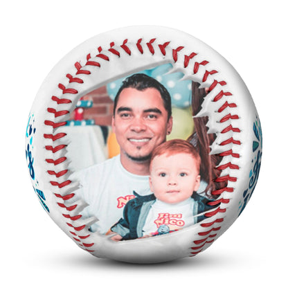 Personalized Photo Baseball - Father's Day Baseball Gifts for Baseball Lovers