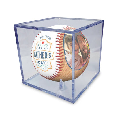 Personalized Photo Baseball - Father's Day Baseball Gifts for Baseball Lovers