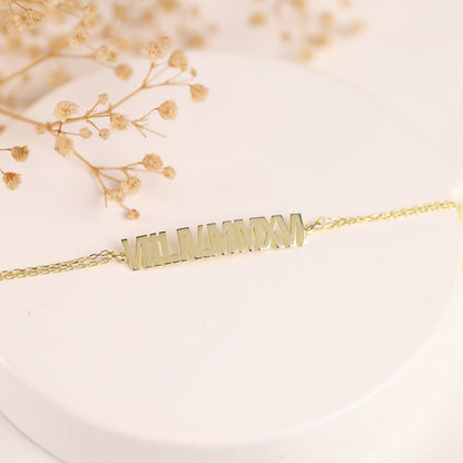 Romen Numerals Necklace