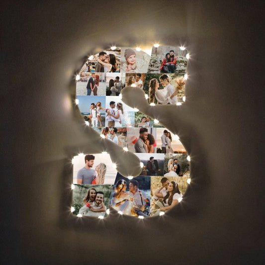 ✨Personalized Letter Photo Collage Lamp