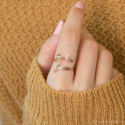 Best Memonin|Custom Name Ring
