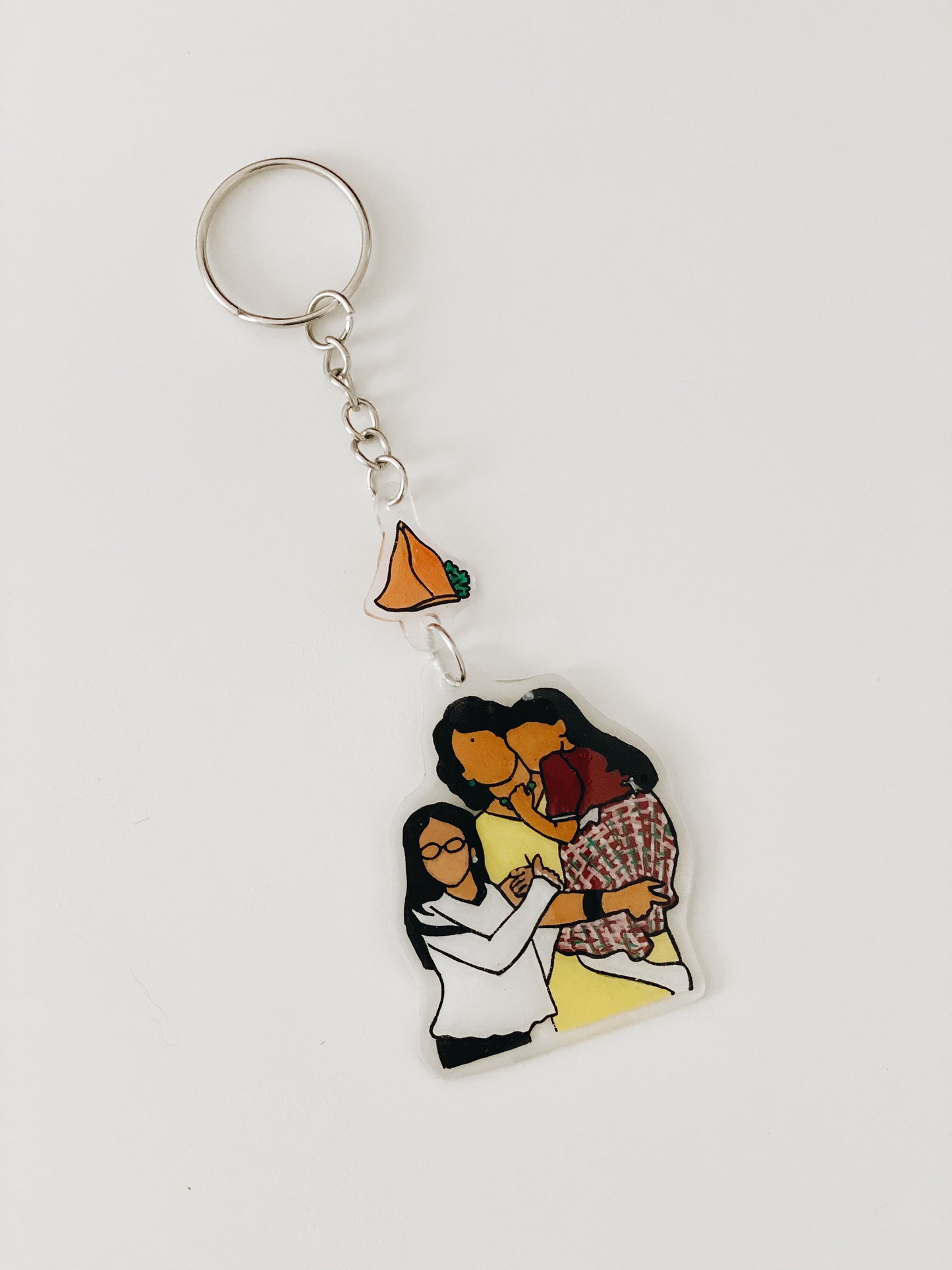 Personalized Portrait Keychain