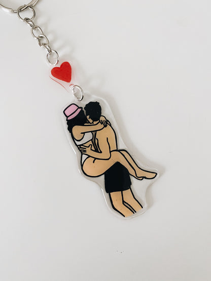 Personalized Portrait Keychain