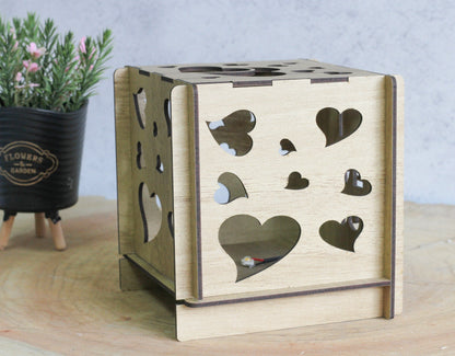 Projection Wooden Box