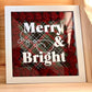 Merry & Bright Christmas Shadow Boxes