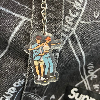 Personalized Portrait Keychain
