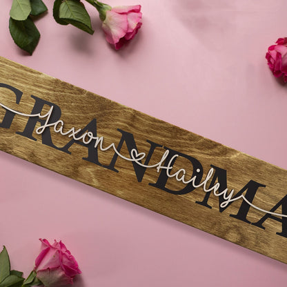 Rustic Sign for Mom
