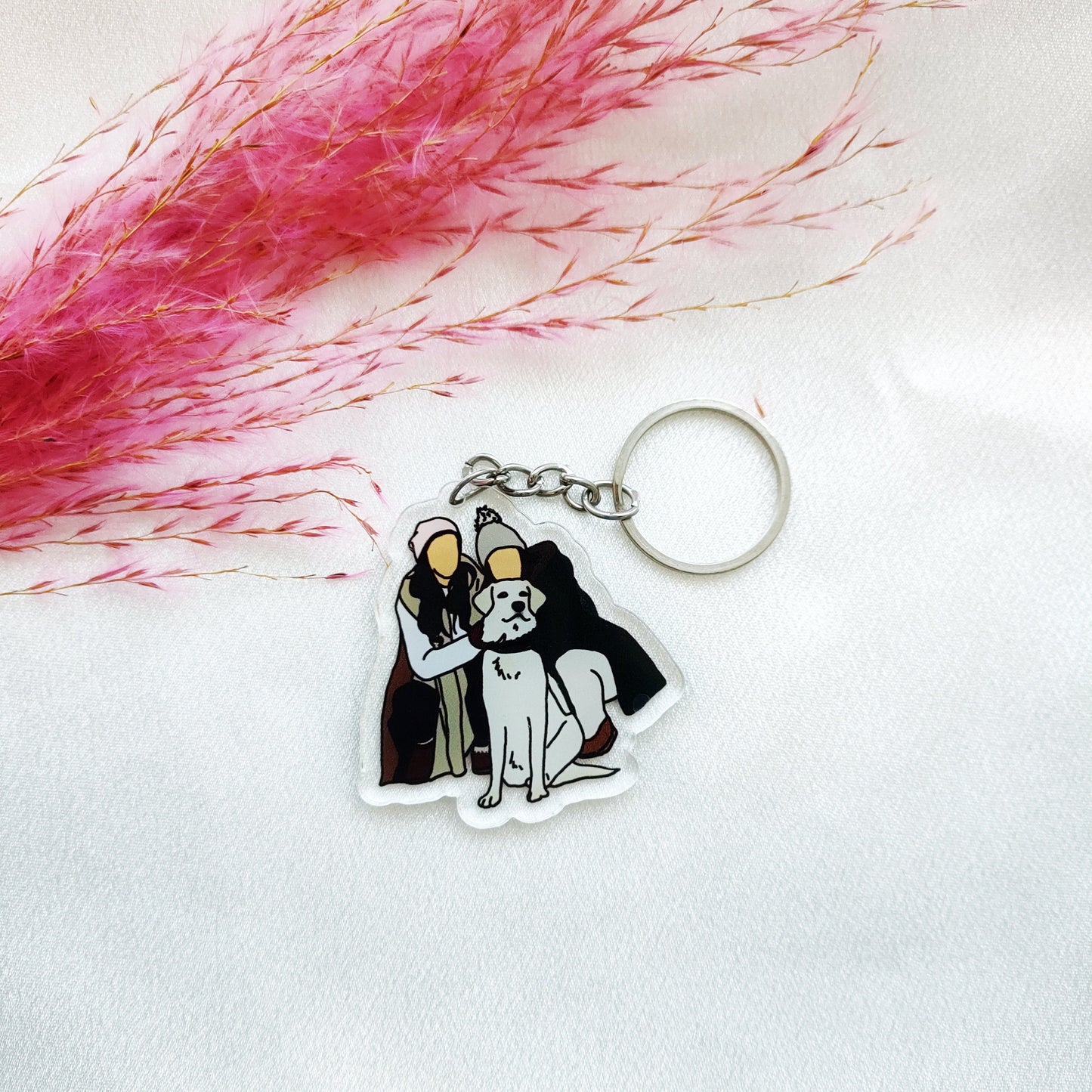 Personalized Portrait Keychain