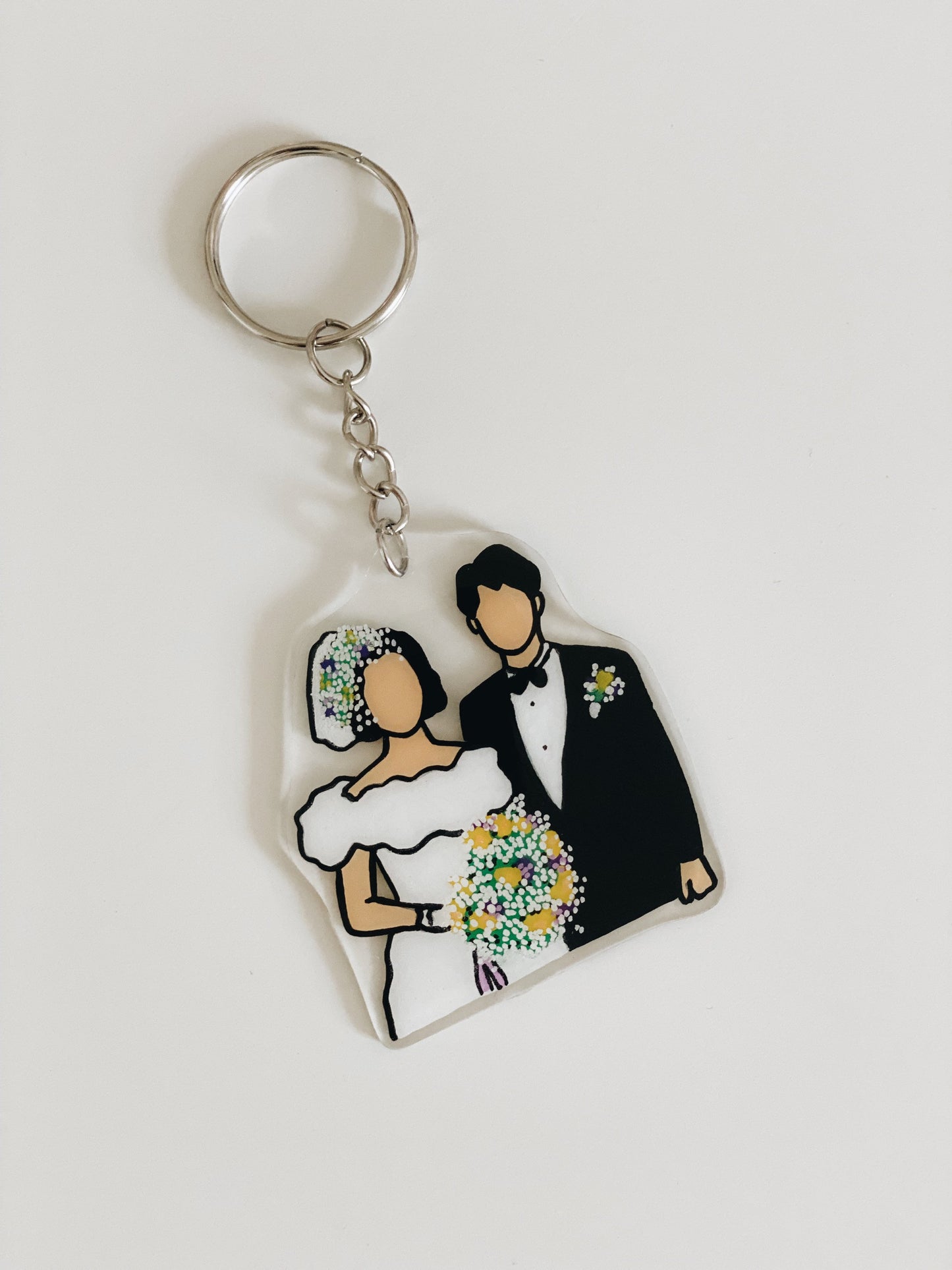 Personalized Portrait Keychain