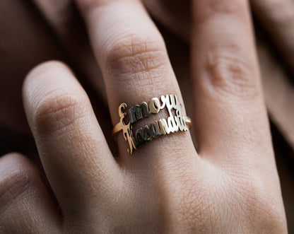 Best Memonin|Custom Name Ring