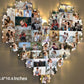 Custom Heart Shape Photo Collage Lamp with Your Photos❤
