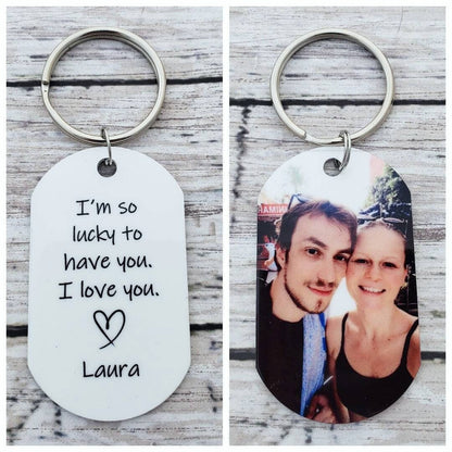 Personalized Photo Keychain