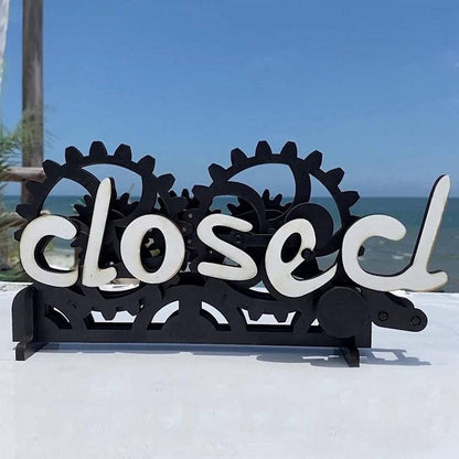 OPEN-CLOSED SIGNBOARD