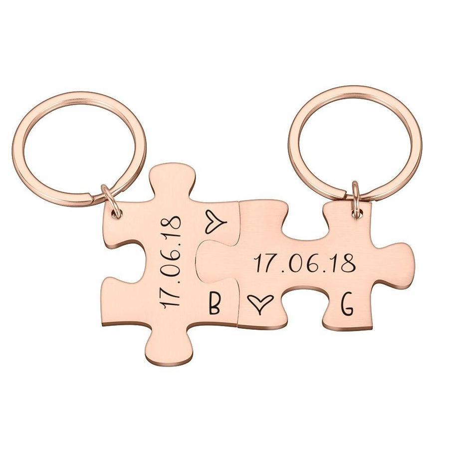Puzzle Keychain