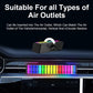 Multicolor Car Fragrance LED Rhythm Light