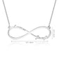 Infinity Necklace With Names