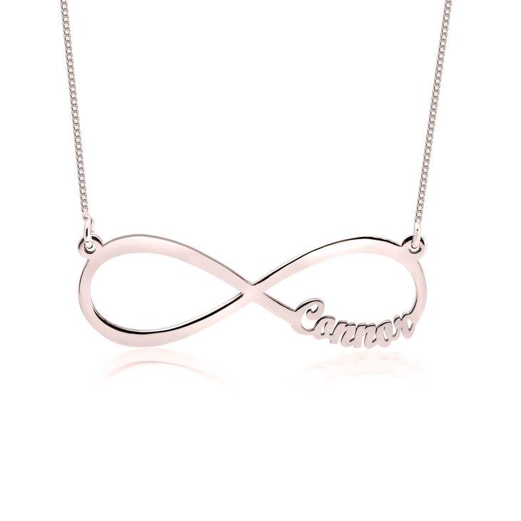 Infinity Necklace With Names