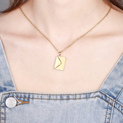 PERSONALIZED LOVE LETTER NECKLACE❤