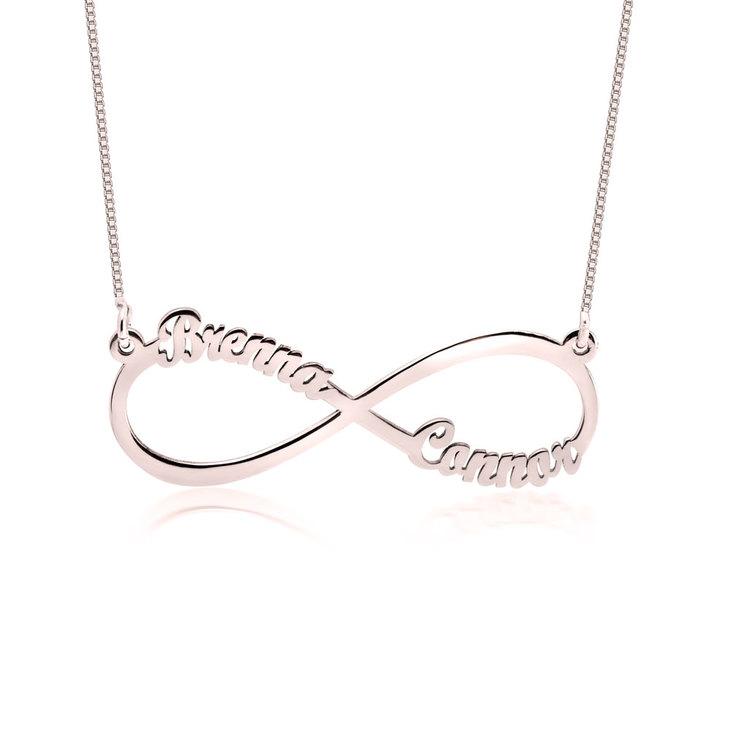 Infinity Necklace With Names