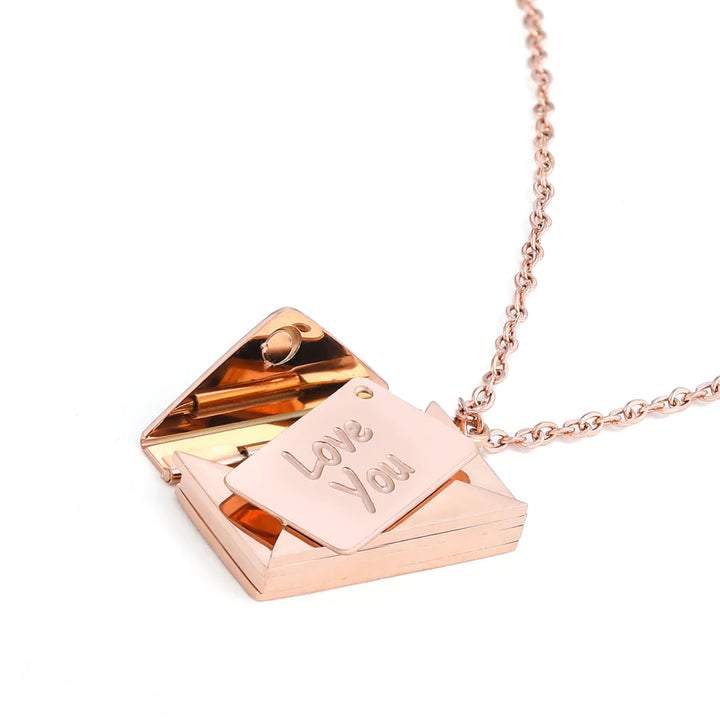 PERSONALIZED LOVE LETTER NECKLACE——Only Letterhead