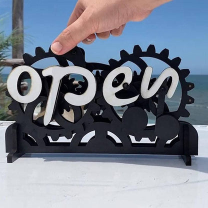 OPEN-CLOSED SIGNBOARD