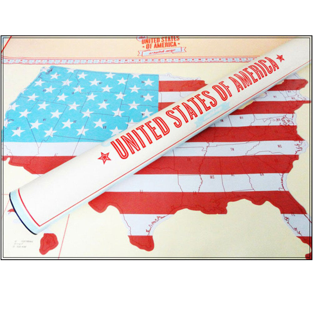 50% OFF⭐️Scratch Off Map Of the United States.