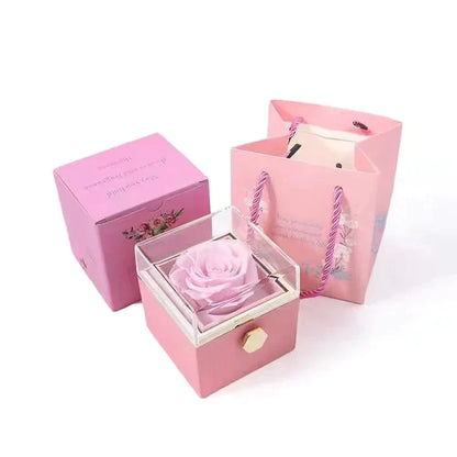 Forever Flower Promise Ring/Necklace Box