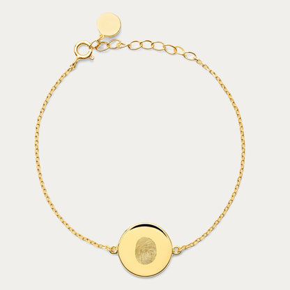 The Fingerprint Birthstone Necklace