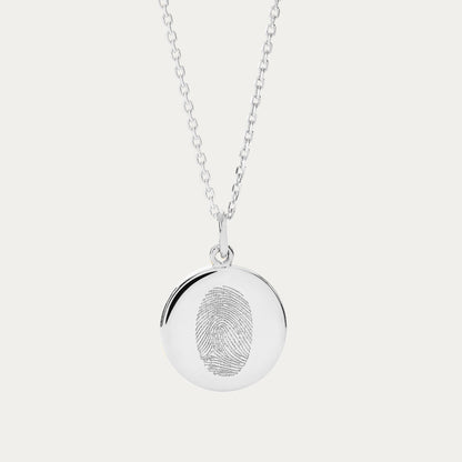 The Fingerprint Birthstone Necklace