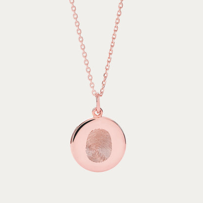 The Fingerprint Birthstone Necklace