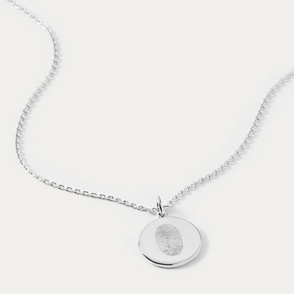 The Fingerprint Birthstone Necklace