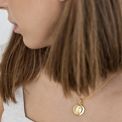 The Fingerprint Birthstone Necklace