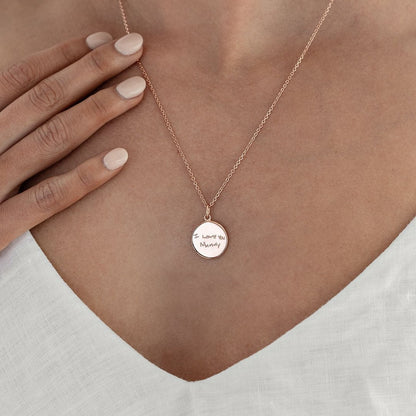 The Fingerprint Birthstone Necklace