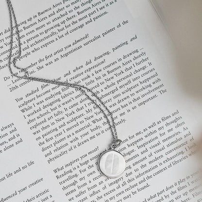 The Fingerprint Birthstone Necklace