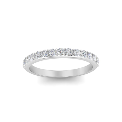 Twine Personalized Halo Engagement Ring Stack